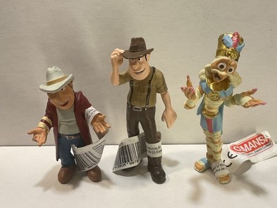 Tad Stones Tadeo Jones 3 x Figur 2015 Comansi Spain: Tad Stones, Mumie, Freddy