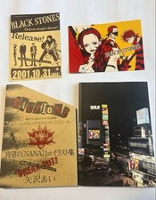 NANA 1st Illustration Book Ai Yazawa Art Collection Japan Limited Sticker Flyer