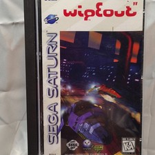 Sega Saturn Wipeout Manual Included NTSC-U/C Psygnosis KA Racing Series