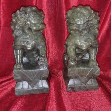 coppia cani di Foo in pietra