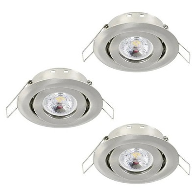 Eglo LED-Einbauleuchten-Set rund SALICETO MINI-PUCK
