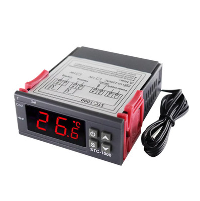 STC-1000 Digital Temperature Controller Thermostat Heating Cooling 10A Relay