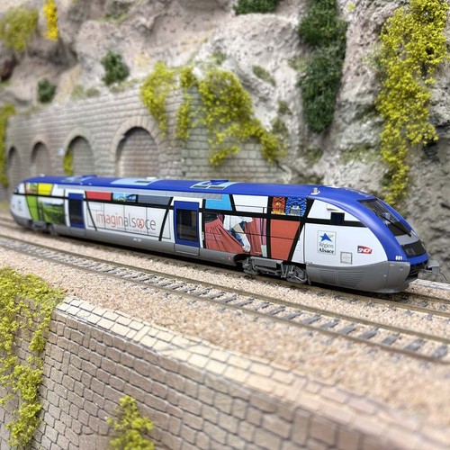 Autorail diesel X 73551 "Imaginalsace", logo Carmillon, SNCF, Ep. VI - JOUEF HJ2 | Condition: Neuf