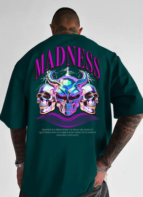 Madness Herren Oversize Shirt Streetwear Fashion Mode Urban coole T-Shirt