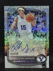 25-26 Bowman Chrome U Prospect Auto Richie Saunders #CPA-RS Speckle  /299
