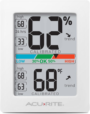 Humidity Meter Hygrometer and Indoor Digital Thermometer with Temperature Gauge