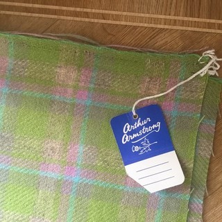 Arthur Armstrong Scottish Vintage Green Tweed Fabric 1 M X 140cm Wide
