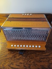 Hohner vintage button accordian