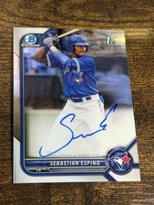 SEBASTIAN ESPINO 2022 Bowman Chrome #CPA-SE 1st Auto