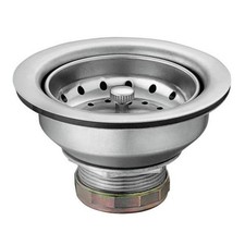 Moen 22036 Stainless Steel 3-1/2" Basket Strainer - Stainless