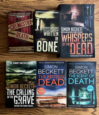 Simon Beckett Lot of 6 Books David Hunter Complete Series PB VG and Good