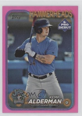2024 Topps Pro Debut Fuchsia Foil 97/199 Kemp Alderman #PD-150 4z8