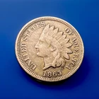 CIVIL WAR ERA 1863 1C Indian Cent - VG Beautiful Details