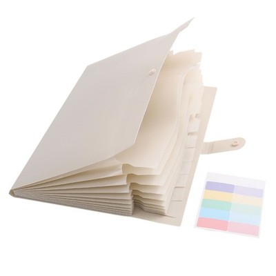 Document Filing File Folder for Travel Paper, Receipts and Office Records