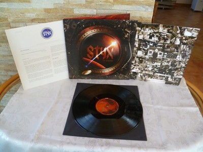 Styx''The Mission''LP-EU-1stPress von 2017+Inserts-MINT-FOC-MEGA RAR!!