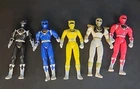 Vintage 1995 Saban Mighty Morphin Power Rangers Mini Lot  Of 5 / 4 Inch Figures