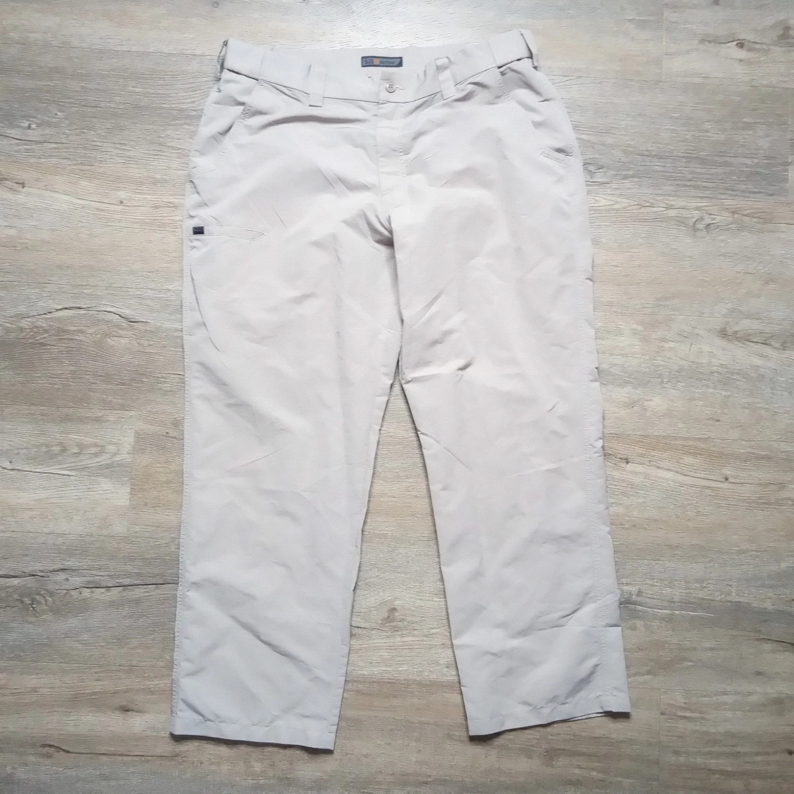 5.11 Pants Mens 38x30 Khaki Lightweight Tactical Ripstop Army Outdoor Hiking Men