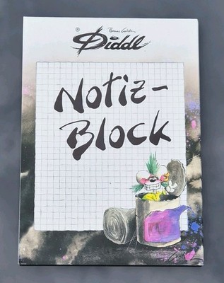 Diddl Block Nr. 2 A5 Dosengrufti Einzelblatt Rarität Selten Diddlblätter 90er