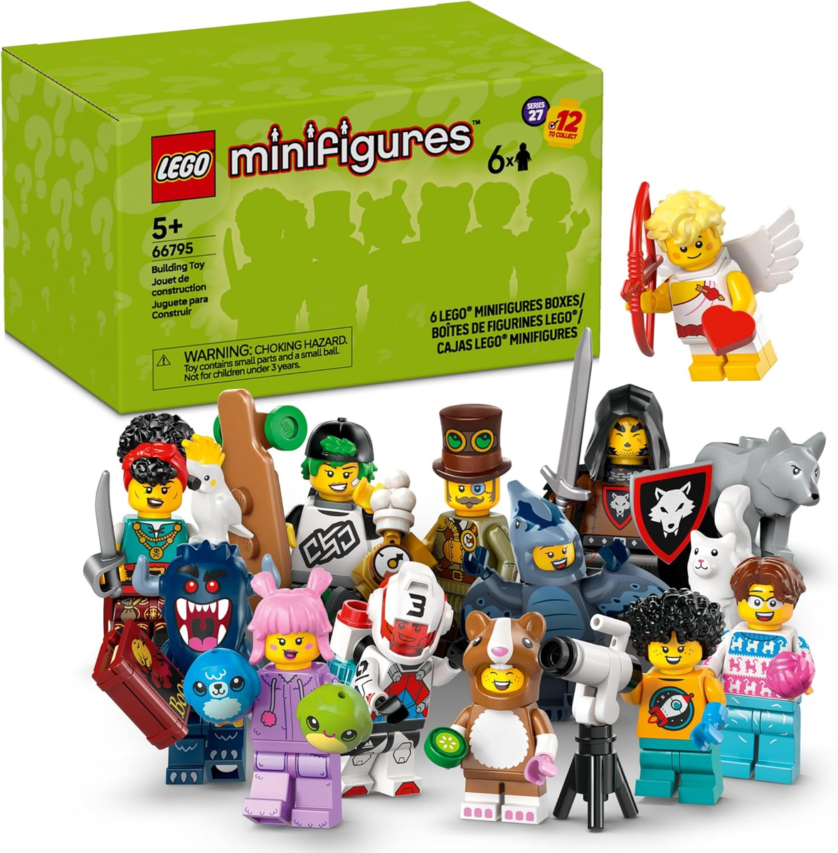 LEGO 6529139 Minifigures Series 27 6 Pack - Multipack of