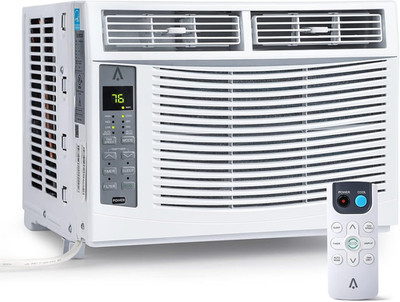 6000 BTU Window Air Conditioner, Smart Wifi AC Unit with Remote Control & Digita