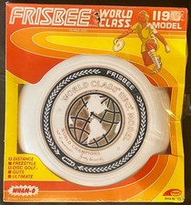Wham-O World Class Frisbee 119G MIB 1980 Scott Zimmerman Judy Horowitz Signature