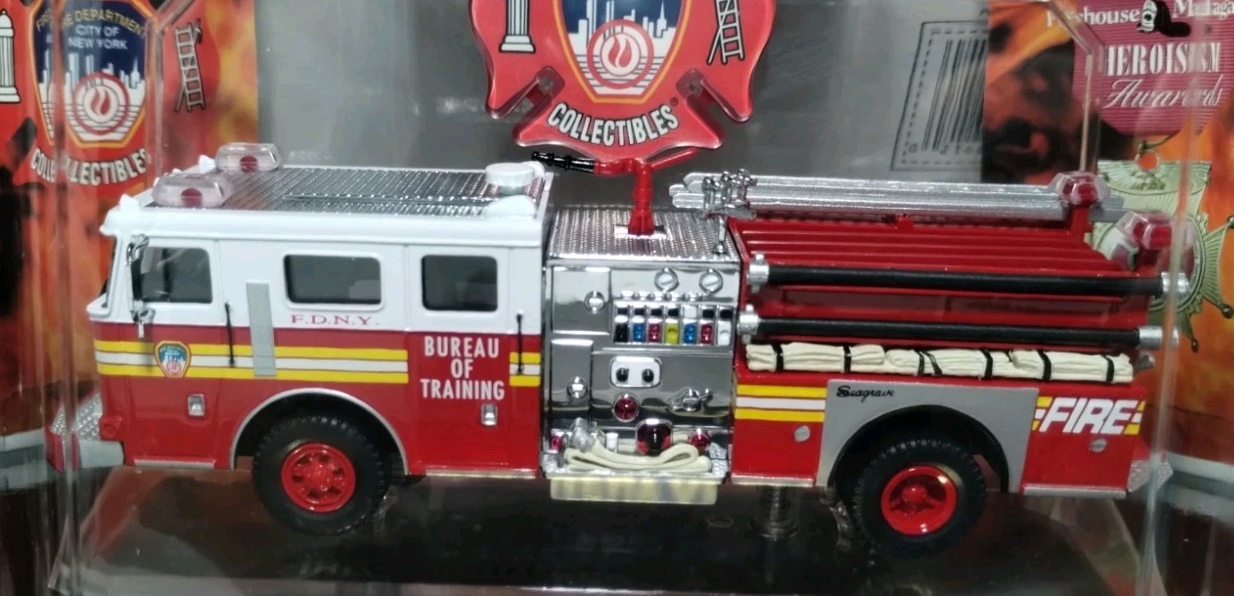 Code 3 FDNY Bureau of Training Fire Department Firetruck Engine (12312 ...