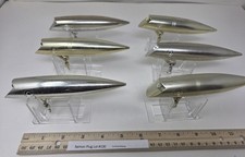Salmon J-Plug Plug Lot #130 Vintage Tomic Style Silver/Gold plug 6" x 6