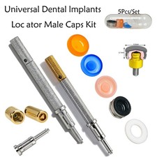Universal Dental Implant Retention Cap Insertion Locator Extraction Core Tool