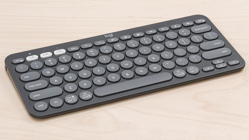 Logitech K380S Pebble Keys 2 Slim TKL Wireless Scissor Keybo
