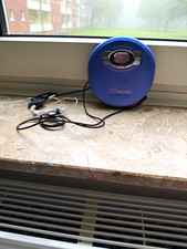 Sony Walkman D-EJ615 CD-Player Blau G-Protection Jog Proof Kopfhöreranschluss