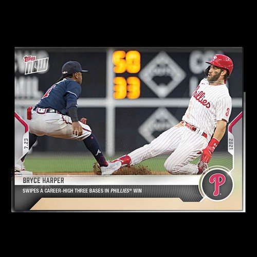 2021 Topps Now 545 Bryce Harper