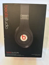 Beats By Dr. Dre Beats Studio Over-The-Ear Headphones Black Used W/box