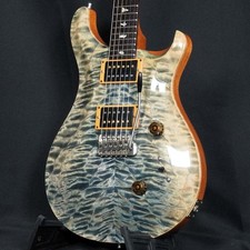 Trapunta Paul Reed Smith PRS Custom 24 10TOP mod acero -2018- jeans blu sbiadito usata