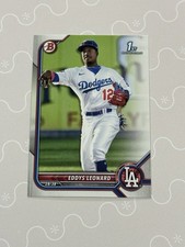 2022 Bowman Eddys Leonard 1st Bowman #BP-57 Los Angeles Dodgers (Q)