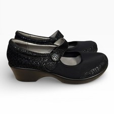 Alegria Maya Tile Me More Mary Jane Comfort Shoes EUR 40 US 9 Work Black