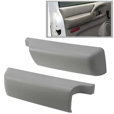 Gray Door Panel Arm Rest Repair Caps Covers ABS PAIR For ASTRO SAFARI 1996-2005