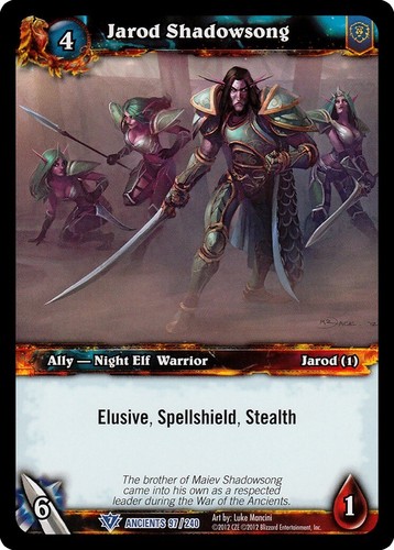 WOW TCG World of Warcraft : War of the Ancients Rare & Epic - SELECT CARDS! - Picture 33 of 73