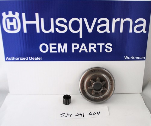  New OEM Husqvarna Clutch Drum Assembly Sprocket 537291604 455 466 Rancher - Picture 1 of 1