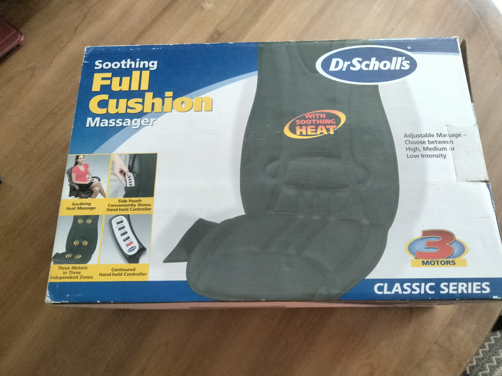 Dr. Scholl's Soothing Full Cushion Massager with Heat eBay