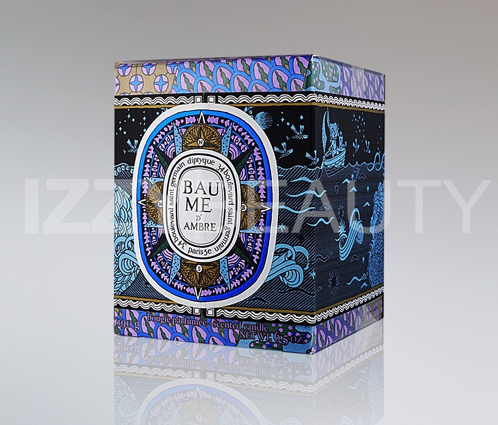 DIPTYQUE Baume d'Ambre Holiday Christmas Scented Candle 6.5oz/190g