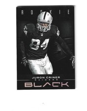 2012 Panini Black #151 Juron Criner RC /349 RAIDERS