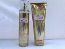 BATH AND BODY WORKS IN THE STARS FRAGRANCE MIST AND BODY CREAM SET OF 2