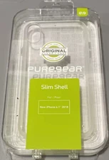 PureGear Slim Shell Case Compatible with The iPhone 11 (2018) 6.1” - Clear