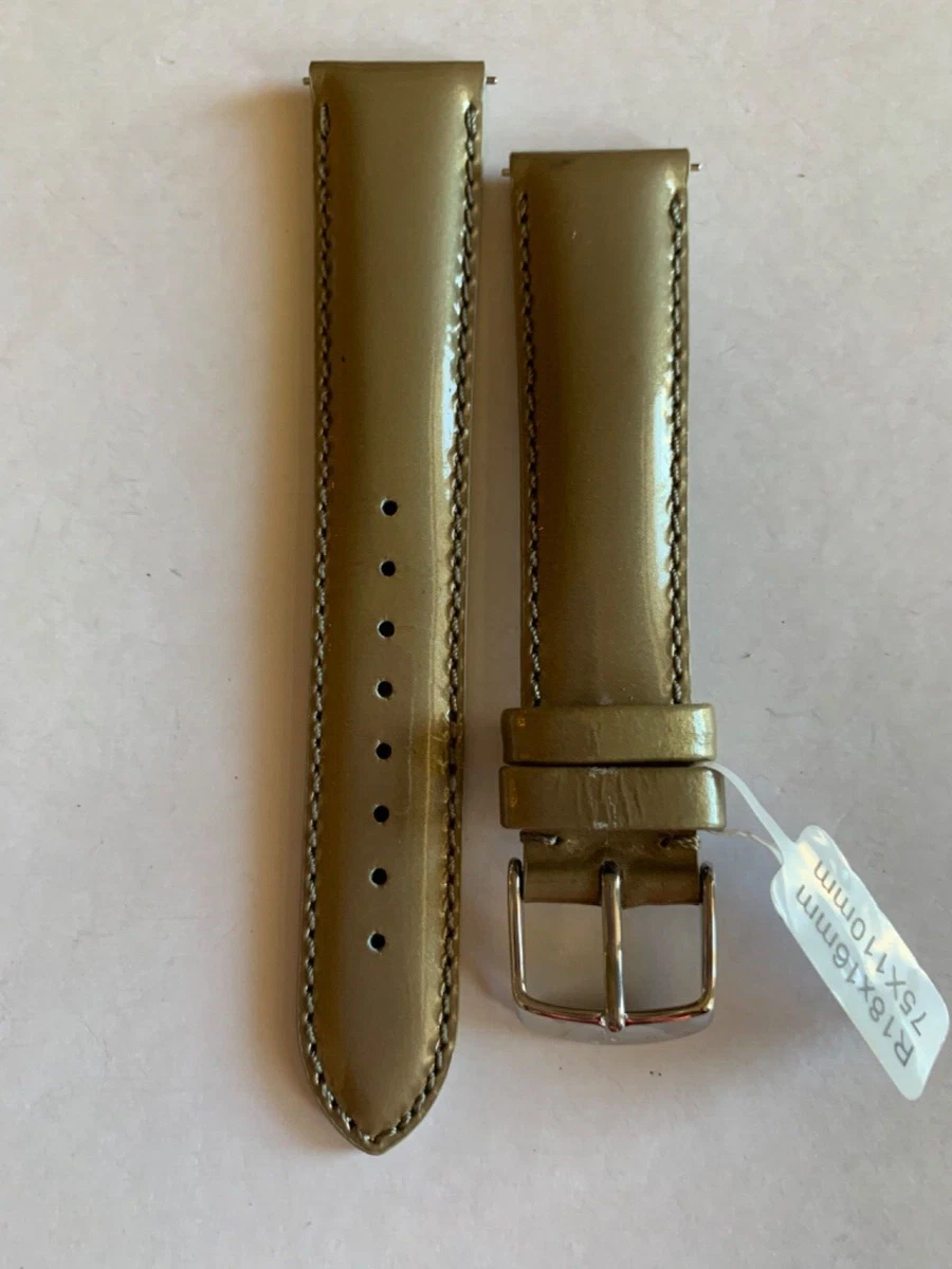 MICHELE Green 18 mm Band Width Wristwatch Bands for sale | eBay display picture 2