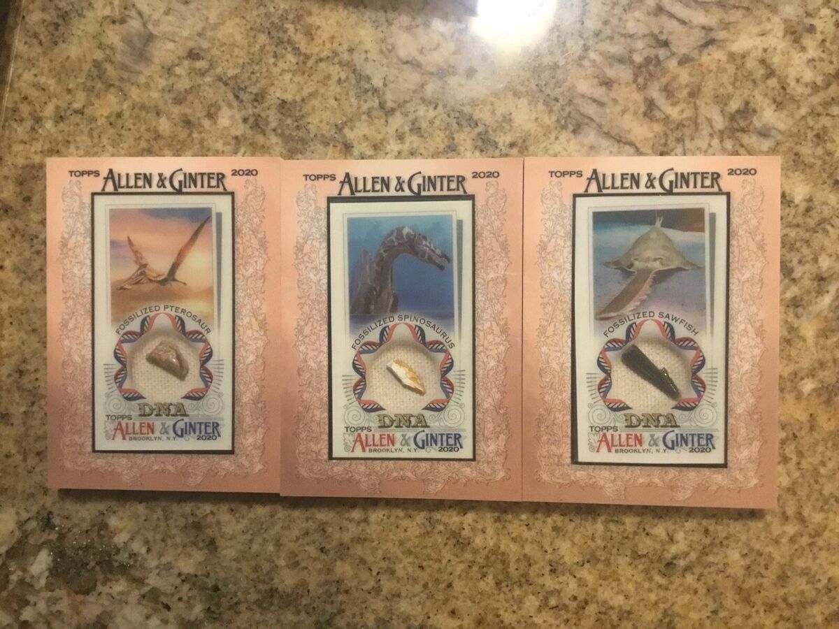 2020 Topps Allen & Ginter DNA RELICS COMPLETE SET (9) SEE 2020 Topps Allen & Ginter DNA RELICS COMPLETE SET (9) SEE
