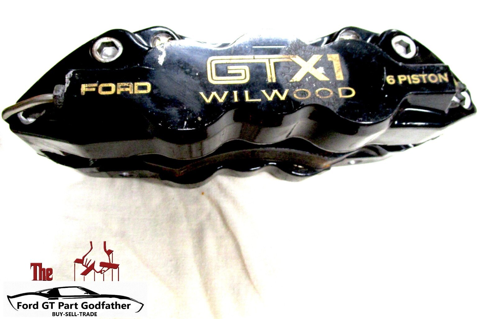 2005,2006 FORD GT GT40 SUPERCAR GTX1 6 PISTON CALIPERS AND 14" ROTORS  05/06