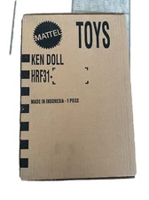 Barbie The Movie Ken Doll Wearing Faux Fur Coat HRF31-9993 UNOPENED IN SHIPPER