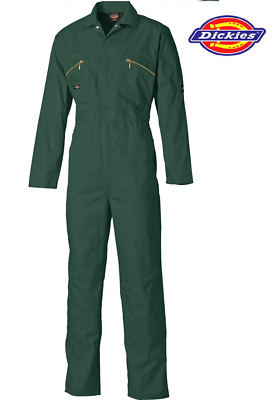 MENS DICKIES REDHAWK ZIP FRONT COVERALL OVERALLS BOILERSUIT WD4839