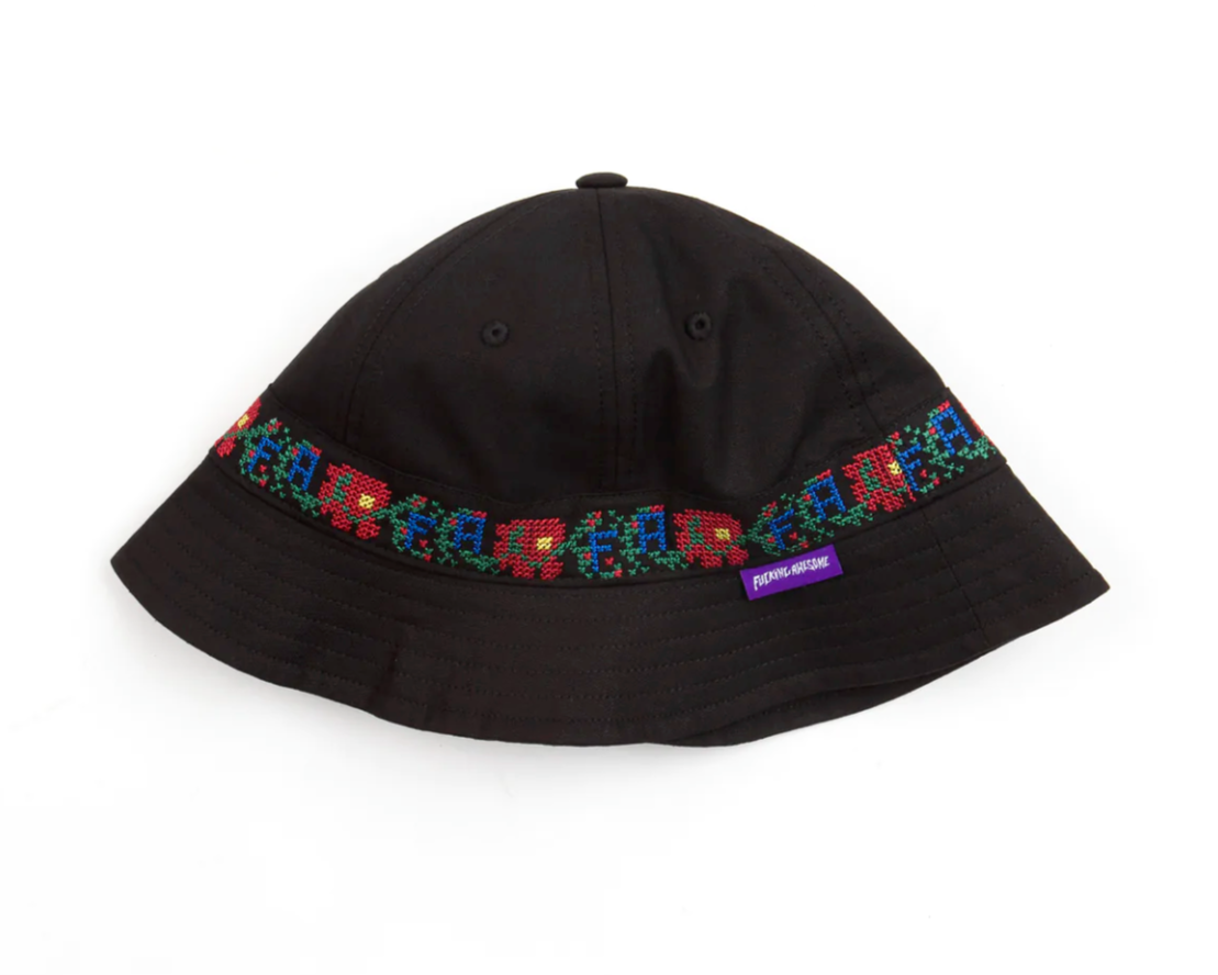帽子 FUCKING AWESOME Sticker Logo Bucket Hat Fucking Awesome Sticker Logo Bucket Hat Fucking Awesome