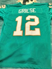 Miami Dolphin Jersey STITCHED Bob Griese (1967-80) – Hall of Fame sz XL